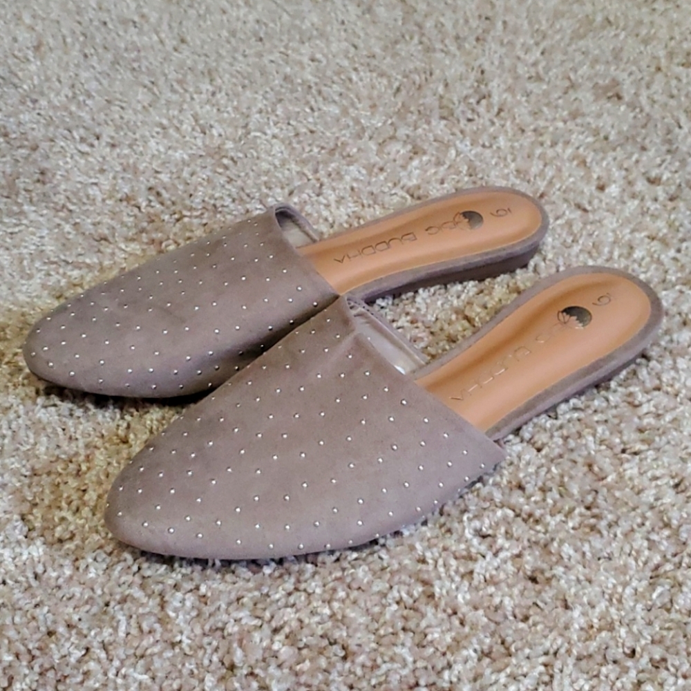 Rhinstone Mules NWOT